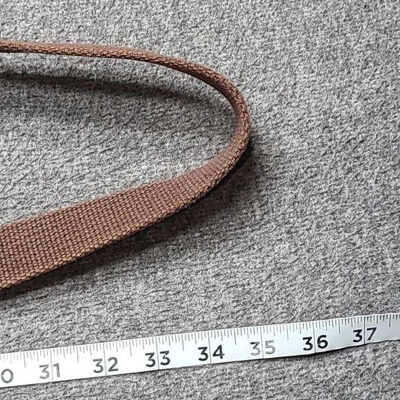 Duluth Trading Co Crossbody Messenger Bag Canvas Orange Zip Pockets Shoulder - Picture 6 of 10